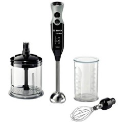 Bosch ErgoMixx MSM67160 Hand Blender with Turbo Function - Powerful, Versatile, and Sleek Black Design 